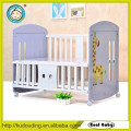 Good quality new design baby simple design wooden bed